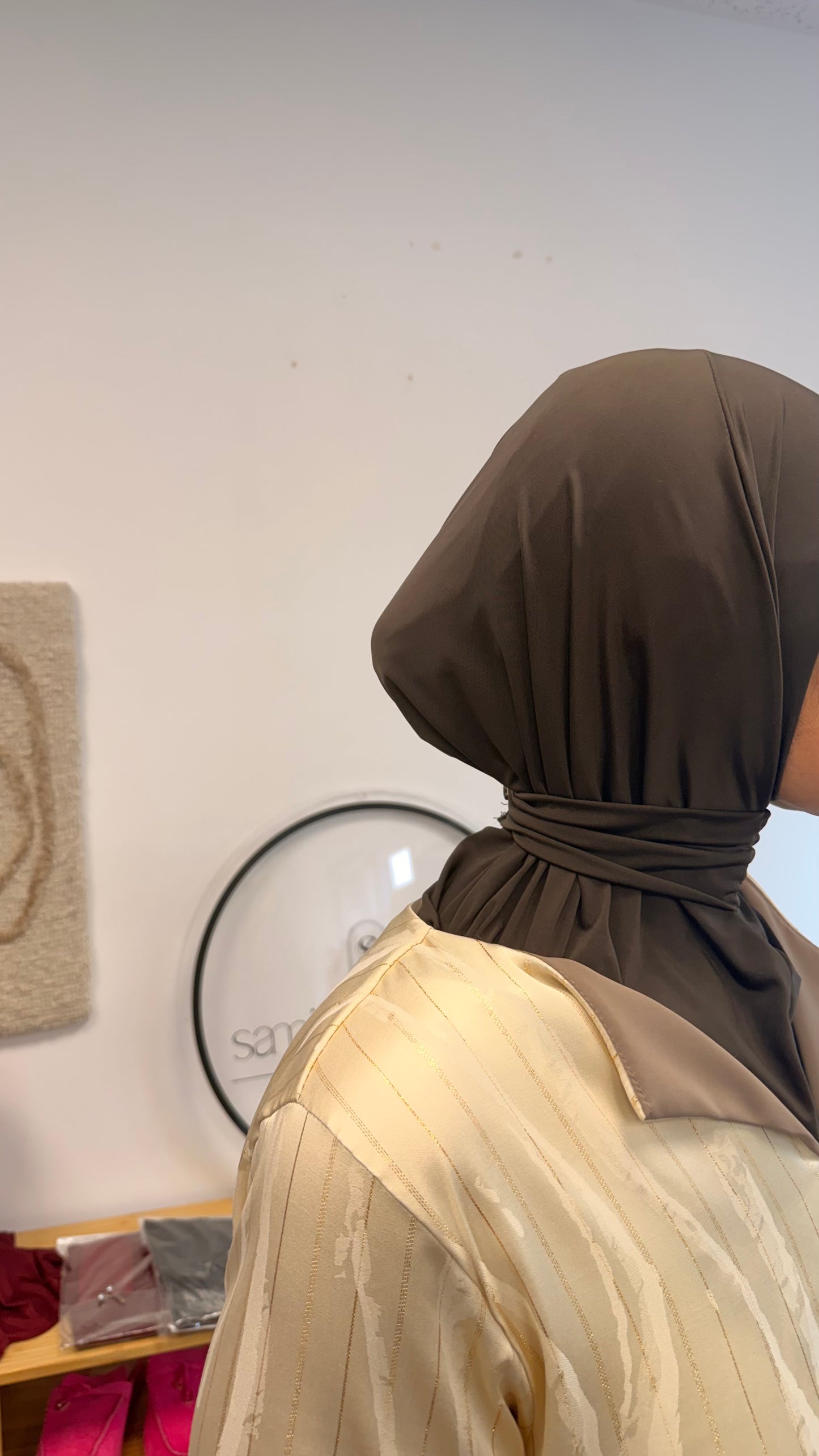 Foulard, cagoule jersey, liquide