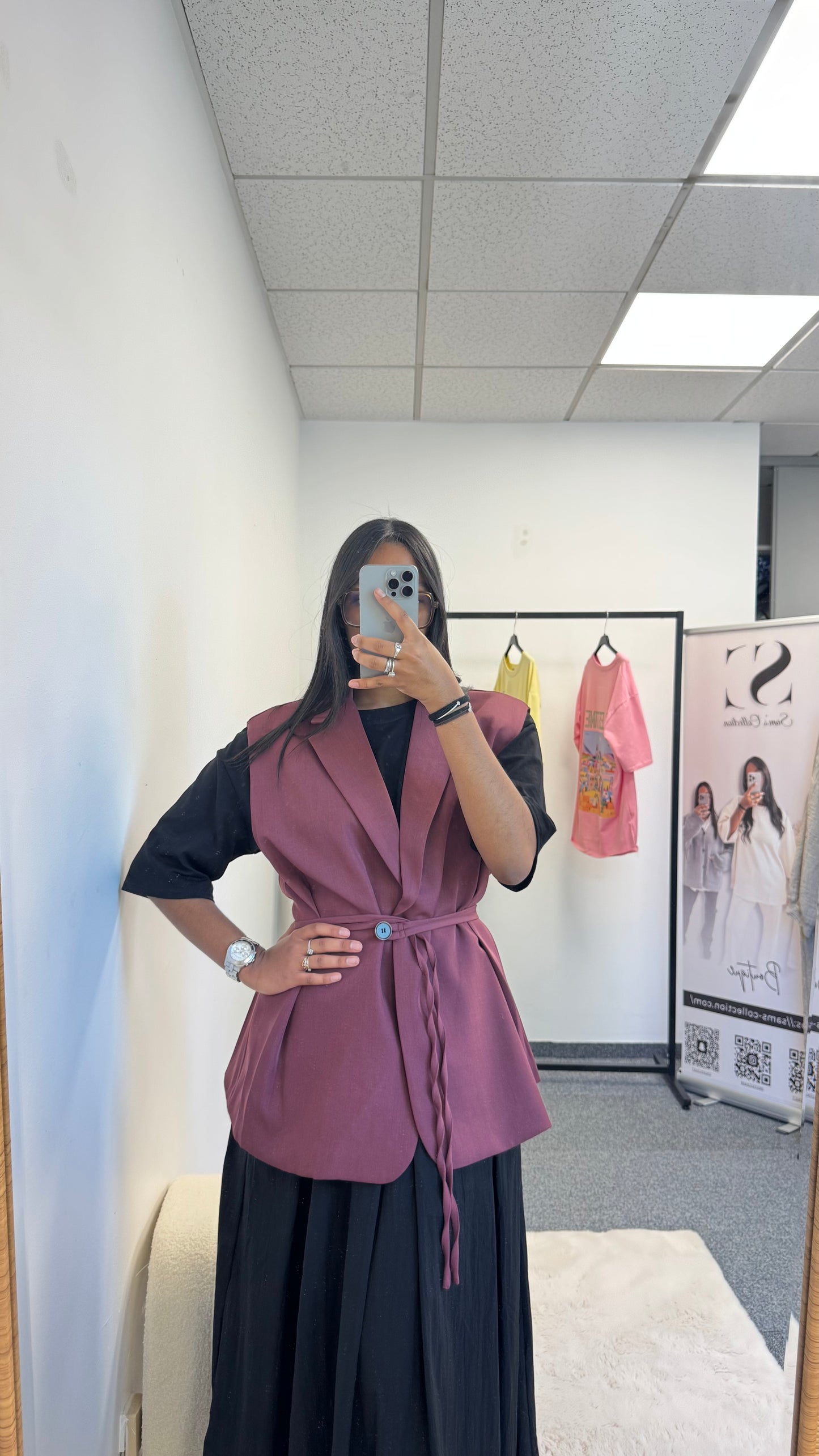 Veste Blazer Bordeaux