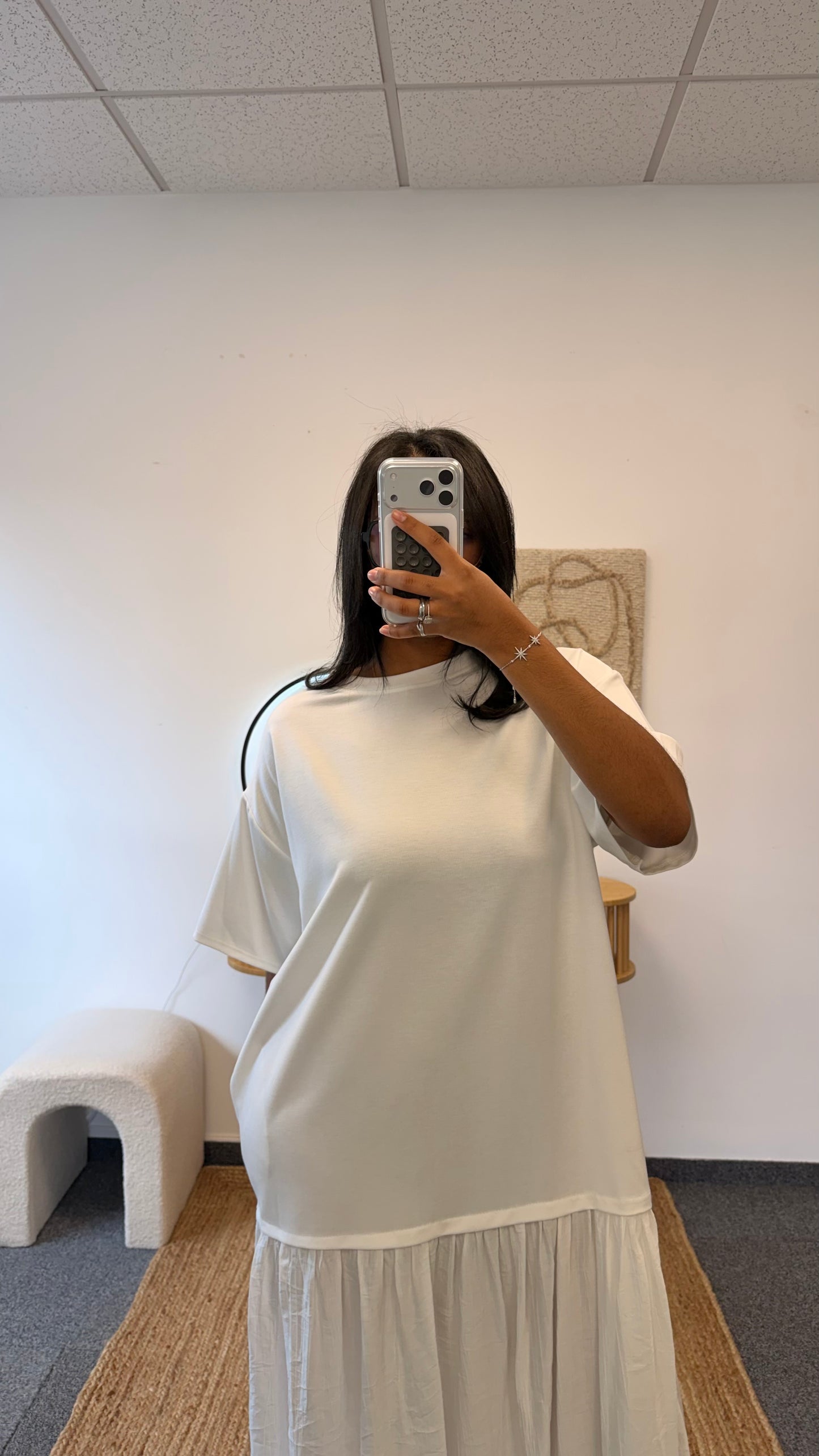 Robe Mouna Blanc
