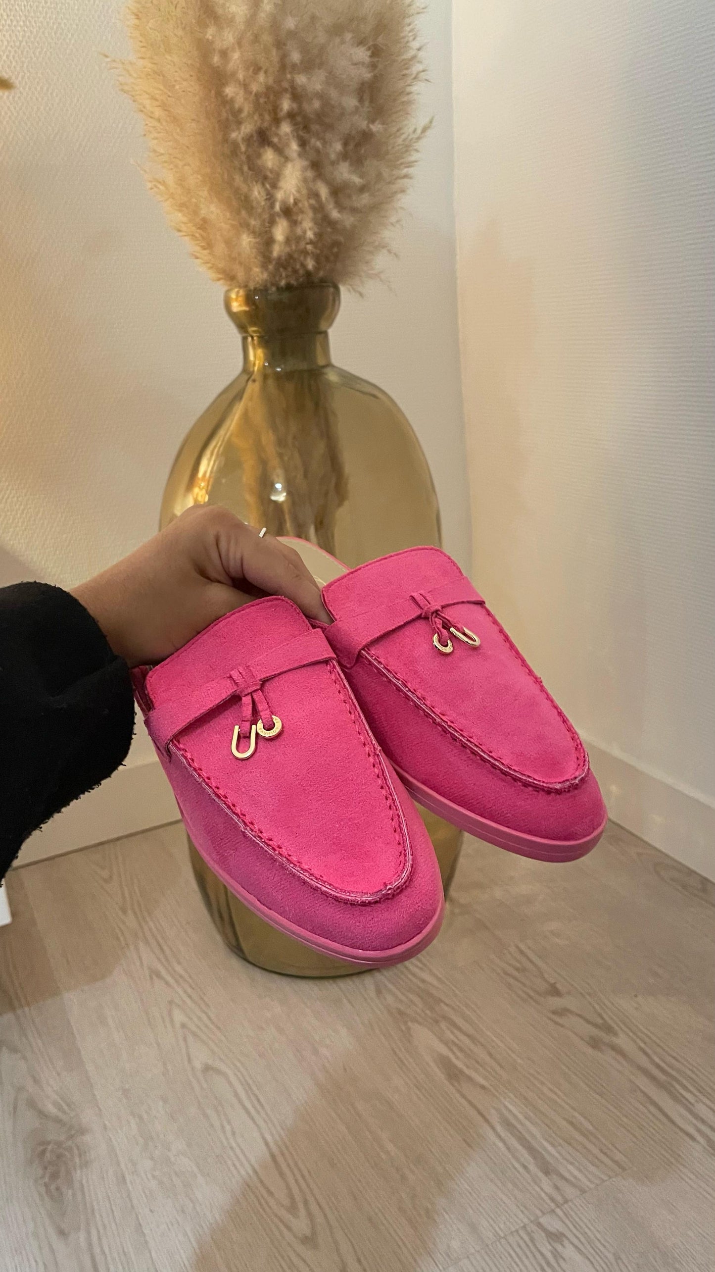 Mules Fushia