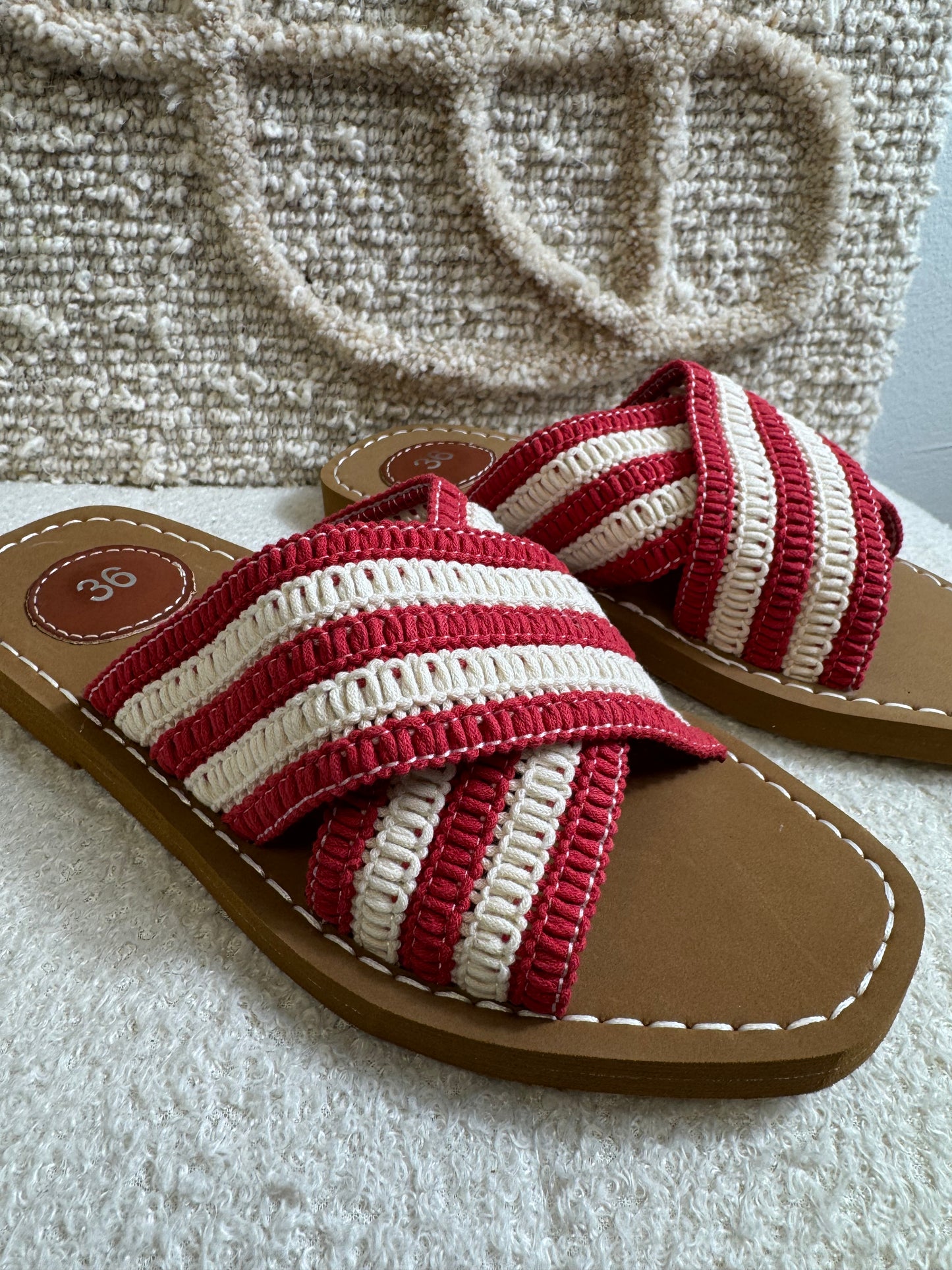 Sandale Coco Rouge