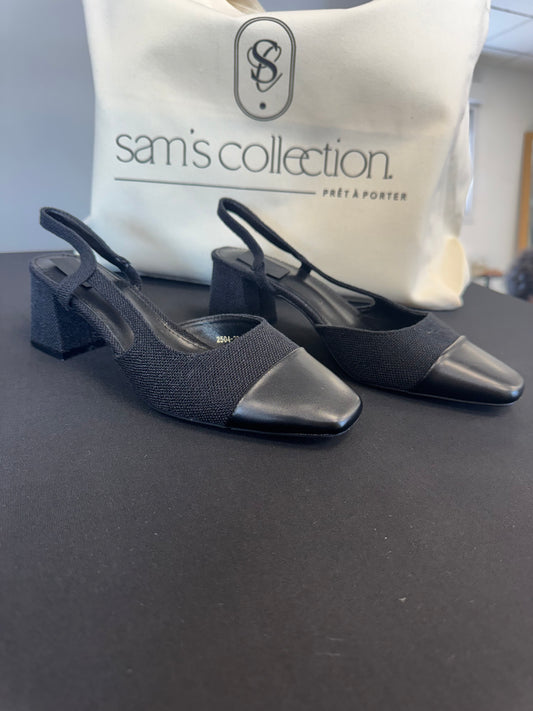 Ballerines à talons Black