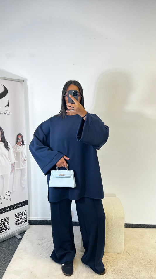 Ensemble Cosy Bleu Marine