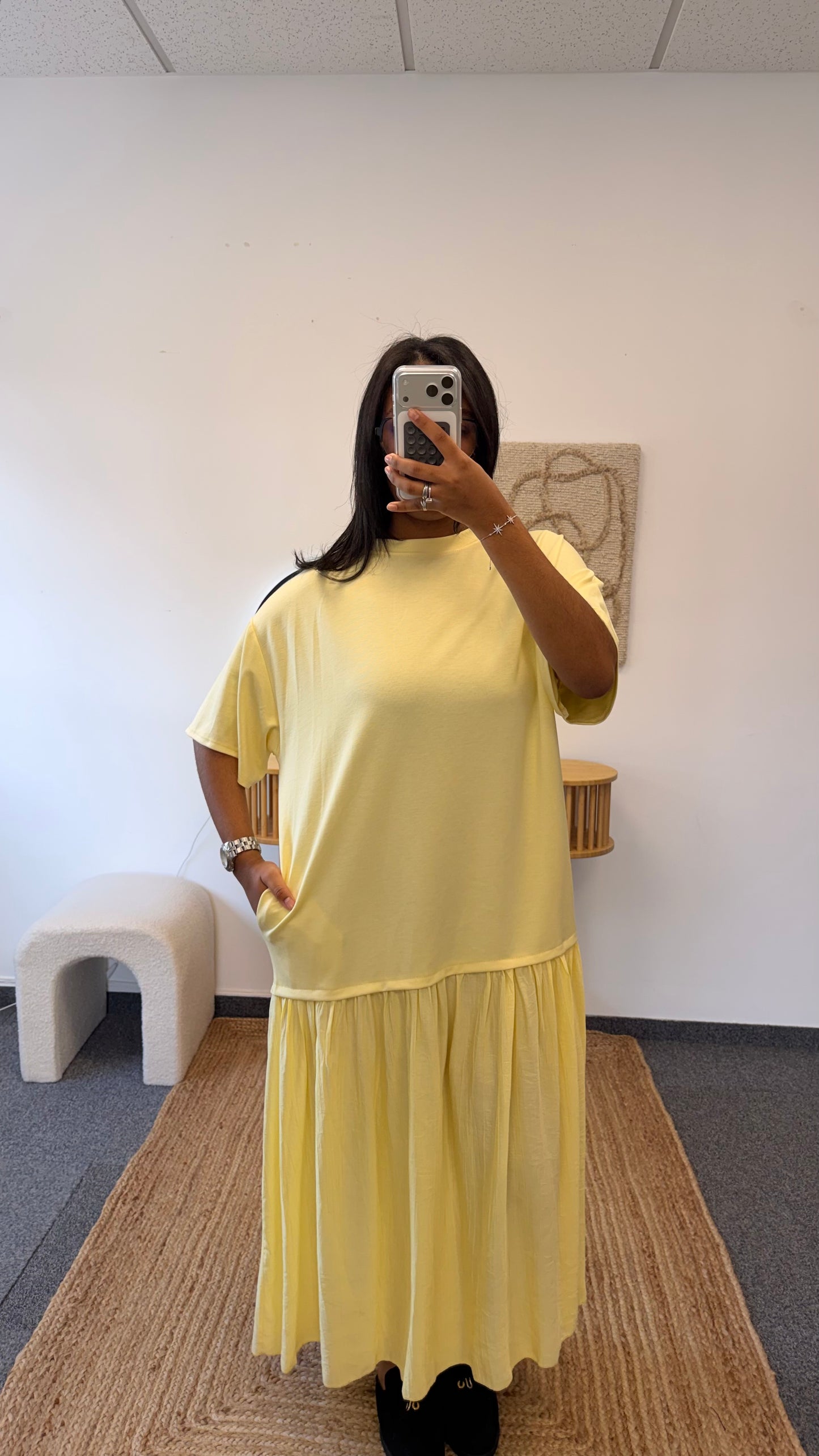 Robe Mouna Jaune