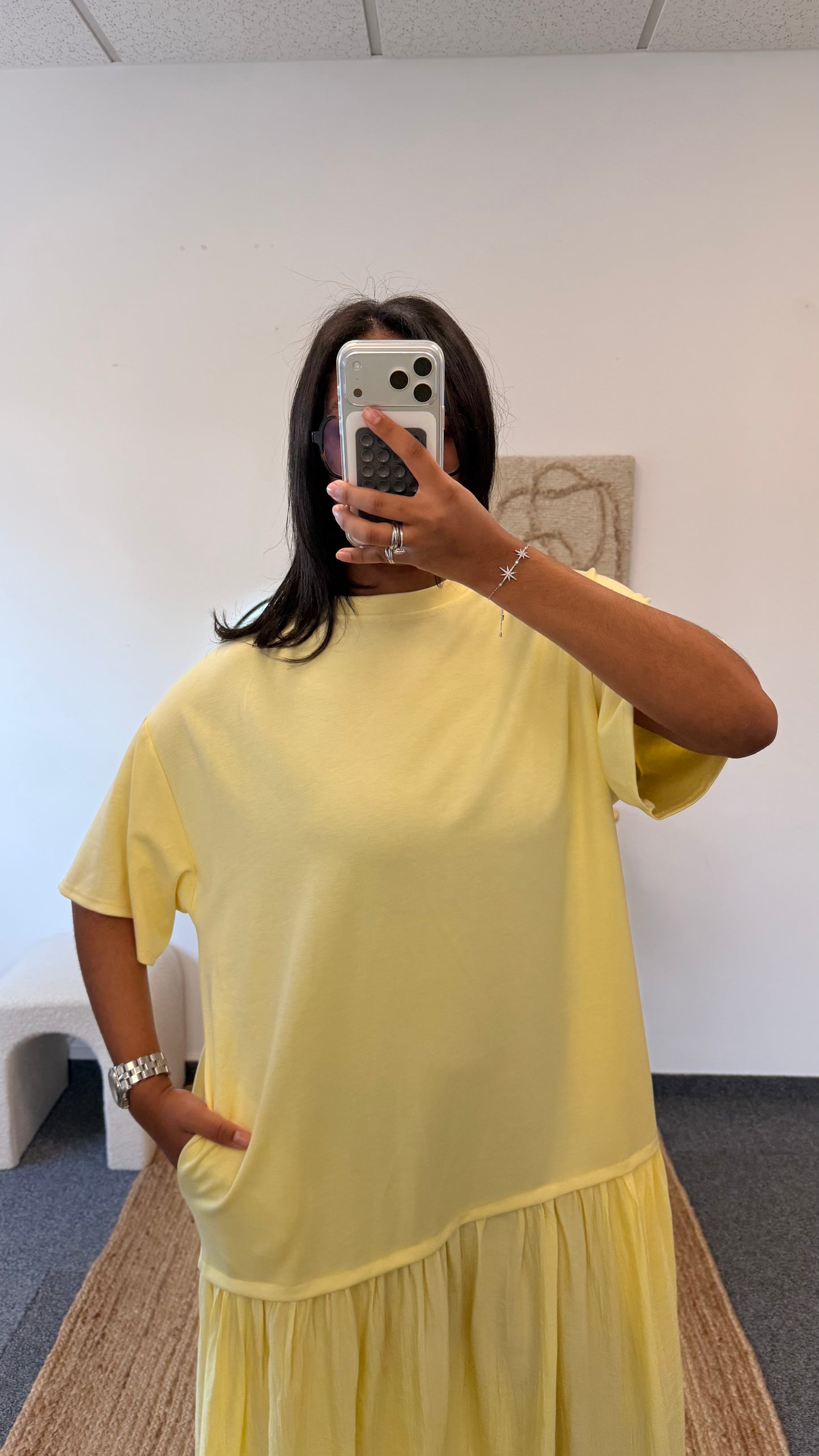 Robe Mouna Jaune