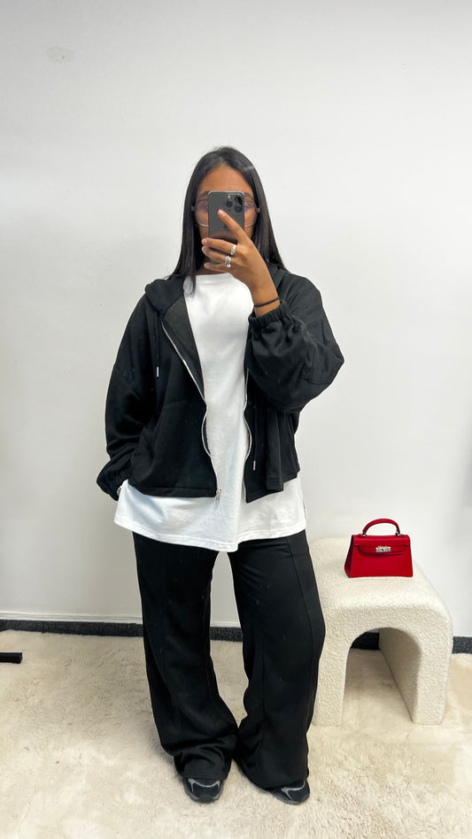Veste de Jogging Noir