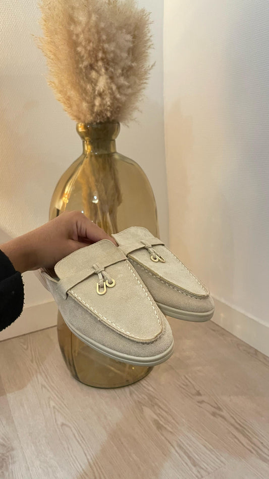 Mules Beige