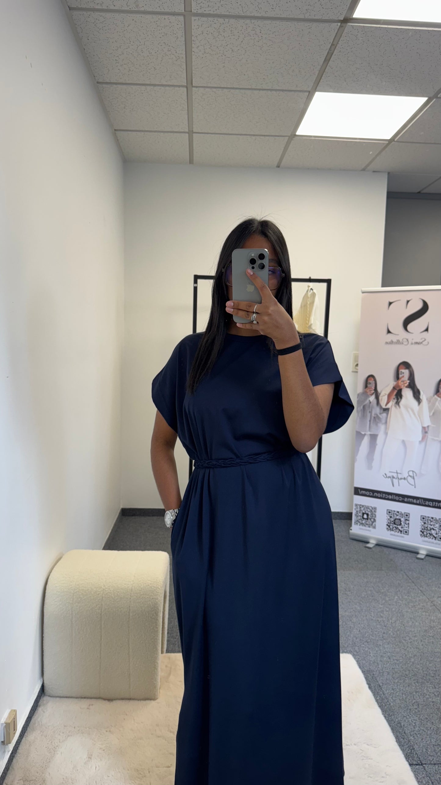 Robe Ceinture tressé