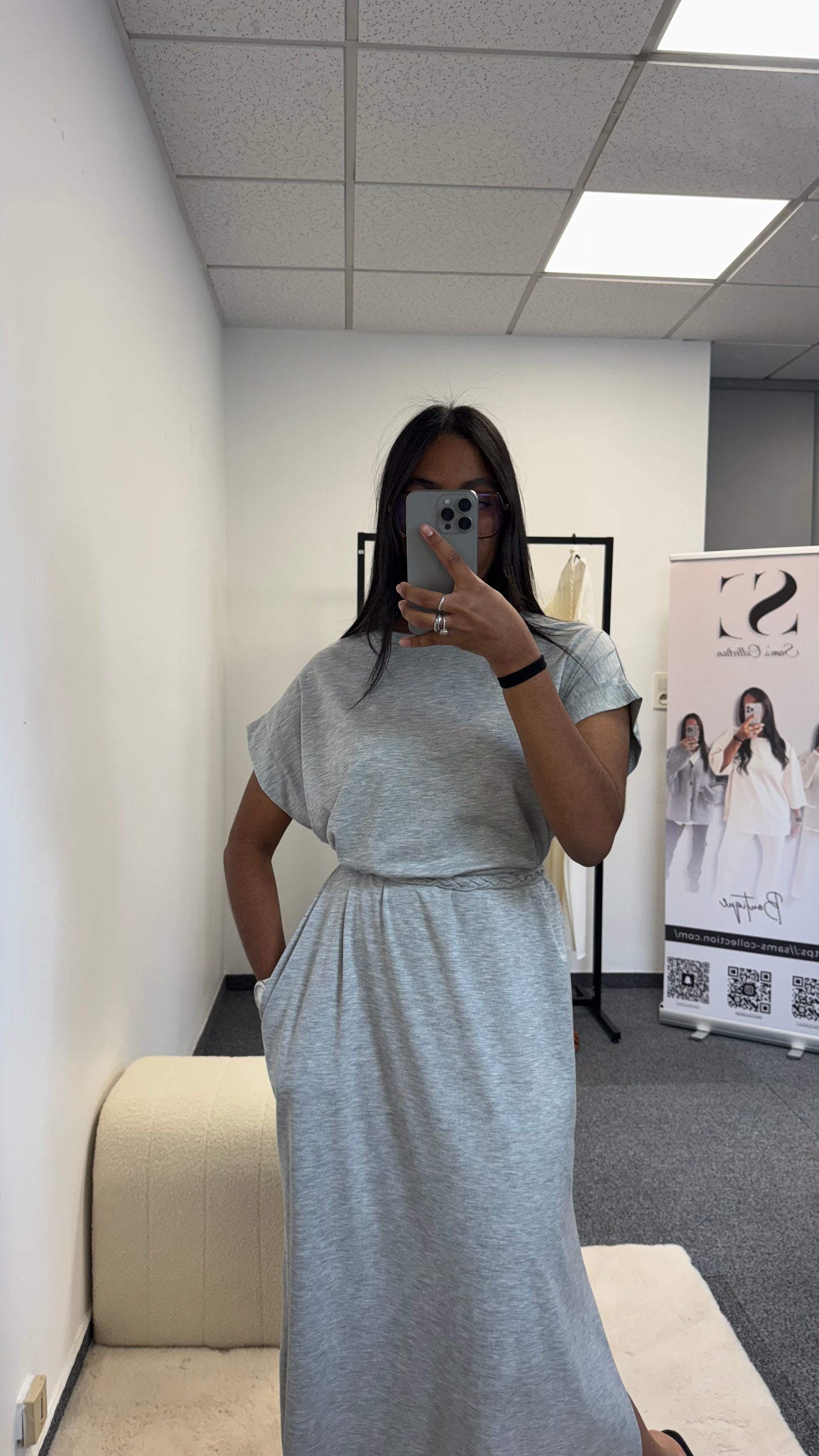 Robe Ceinture tressé